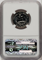 1967 25C SMS CA Brown Label SMS Washington Quarter NGC MS69