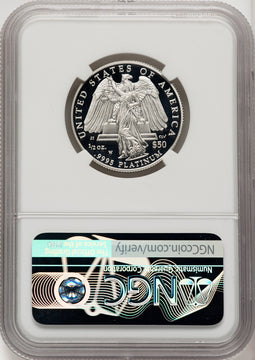2008-W $50 Half-Ounce Platinum NGC PF70 (520069002)