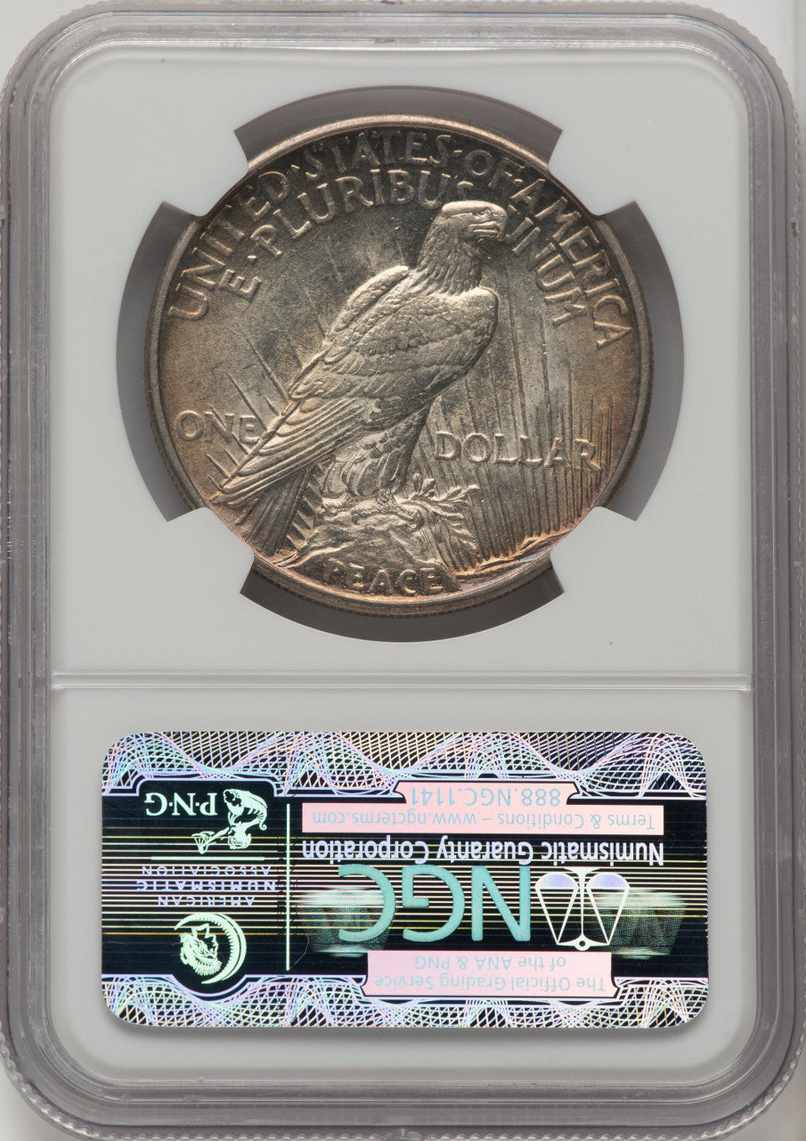 1921 Peace Dollar NGC MS61 (772108019)