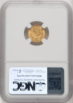 1855 G$1 Type Two Gold Dollar NGC MS63 (772539002)