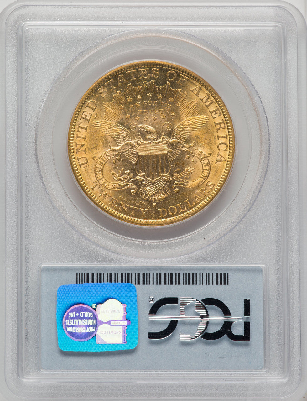 1879-S $20 Liberty Double Eagle PCGS MS62
