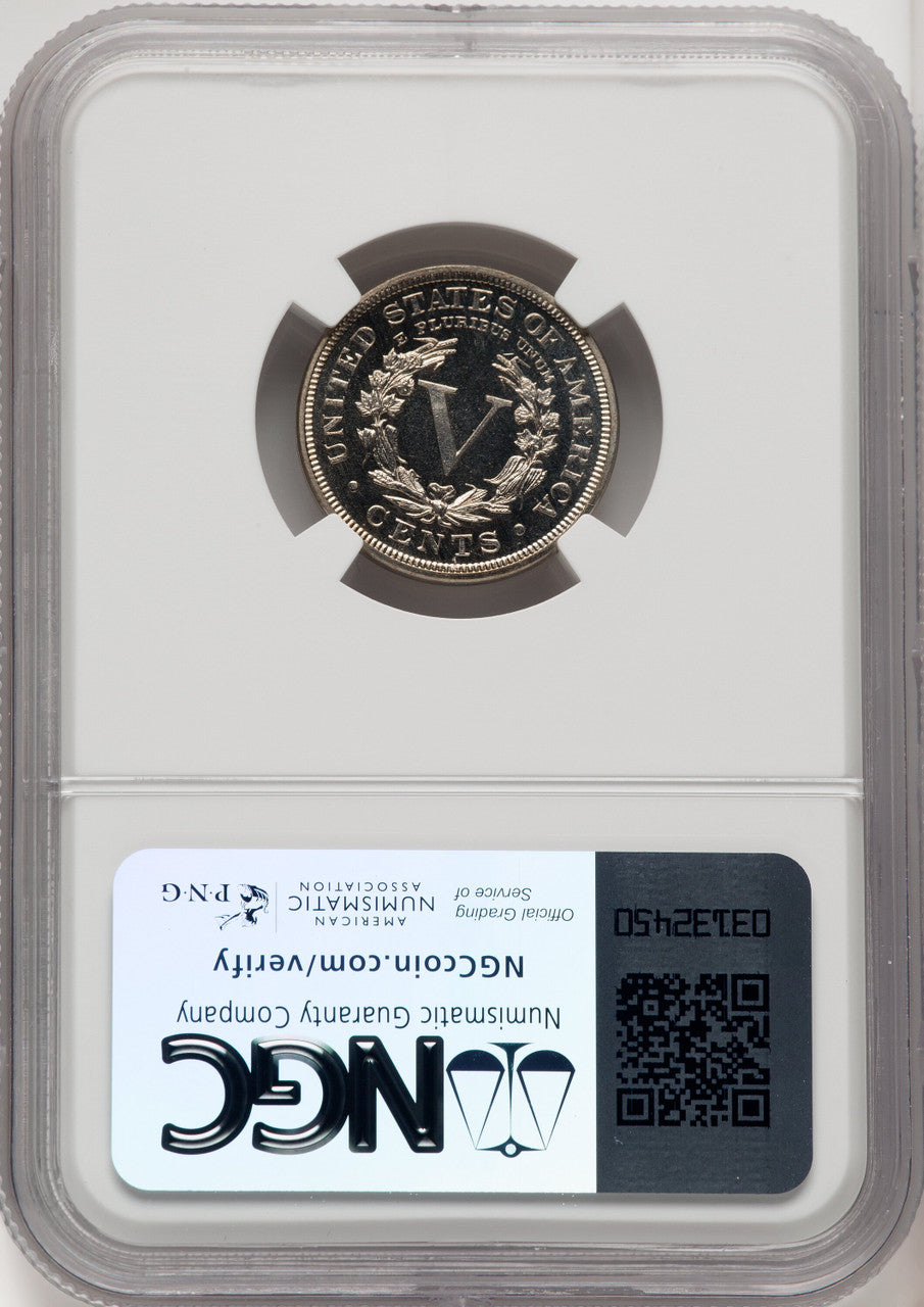 1898 5C CA Proof Liberty Nickel NGC PR66