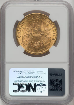 1896 $20 Liberty Double Eagle NGC MS62 (177185372)