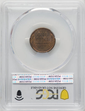 1909-S 1C VDB BN Genuine Lincoln Cent Genuine PCGS MS60