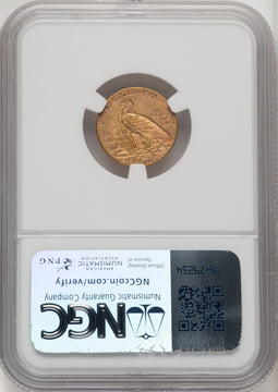 1914 $2.50 Indian Quarter Eagle NGC MS63 (519987028)