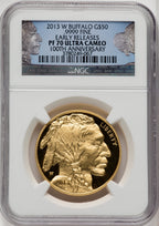 2013-W One-Ounce Gold Buffalo First Strike NGC PF70 (772599003)