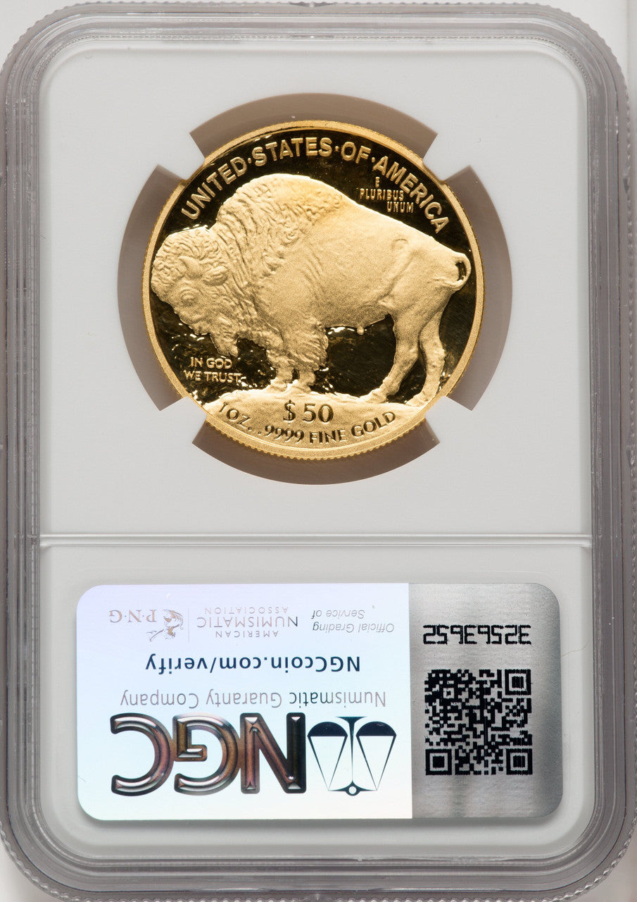 2008-W Gold American Buffalo 4-Coin Set NGC PF70 Brown Label