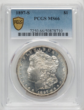 1897-S Morgan Dollar PCGS MS66 (772102131)
