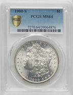 1900-S Morgan Dollar PCGS MS64 (772057002)