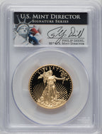2013-W $25 Half-Ounce Gold Eagle PCGS PR70 Philip Diehl Signed
