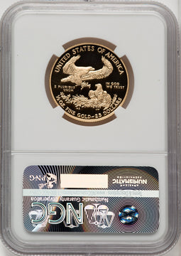 2016-W $25 Half-Ounce Gold Eagle 30th Anniversary First Strike ER Blue NGC PF70