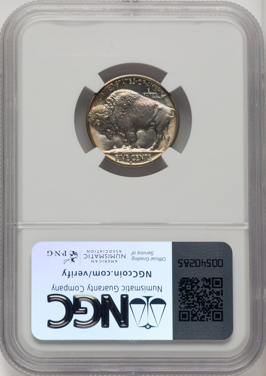 1936-S 5C Buffalo Nickel NGC MS67 (768803004)