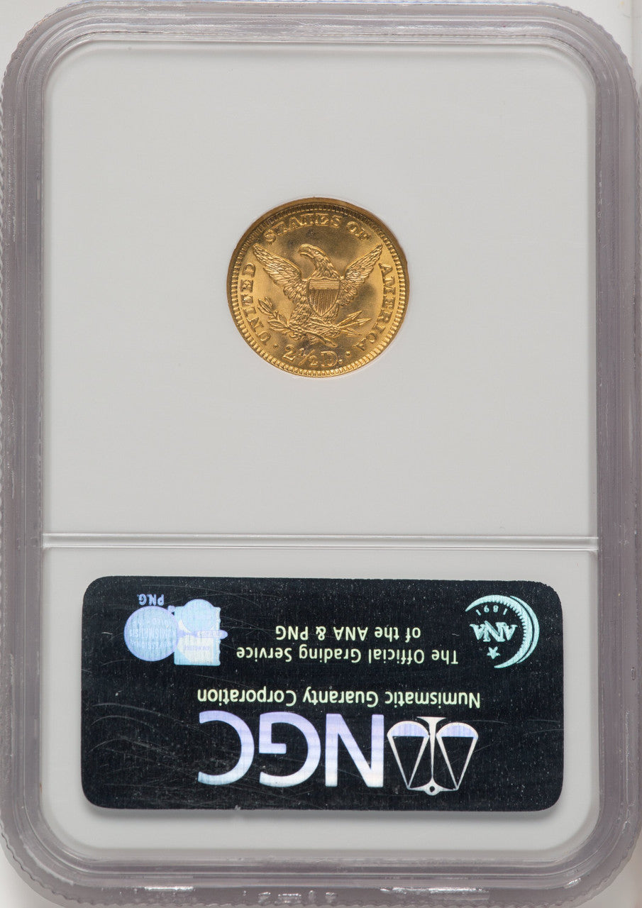 1903 $2.50 Liberty Quarter Eagle NGC MS67 (771445004)