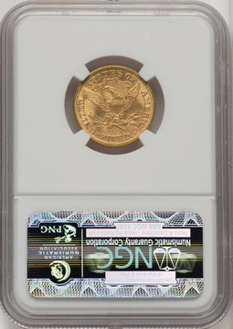 1895 $5 Liberty Half Eagle NGC MS65 (772744054)