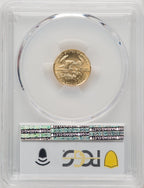 1986 $5 Tenth-Ounce Gold Eagle Blue Gradient PCGS MS70