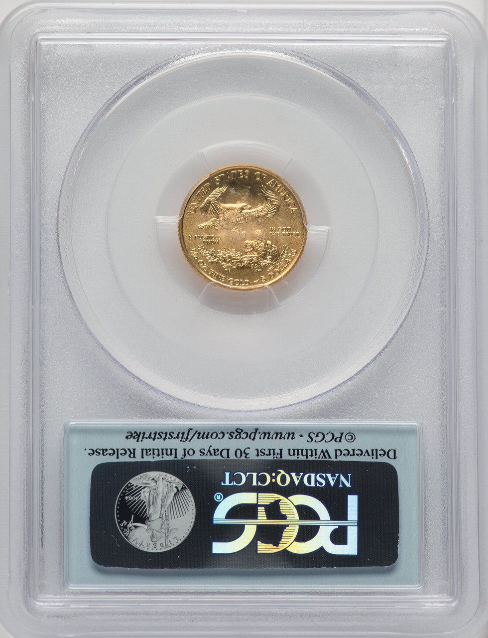 2013 $5 Tenth-Ounce Gold Eagle First Strike PCGS MS70