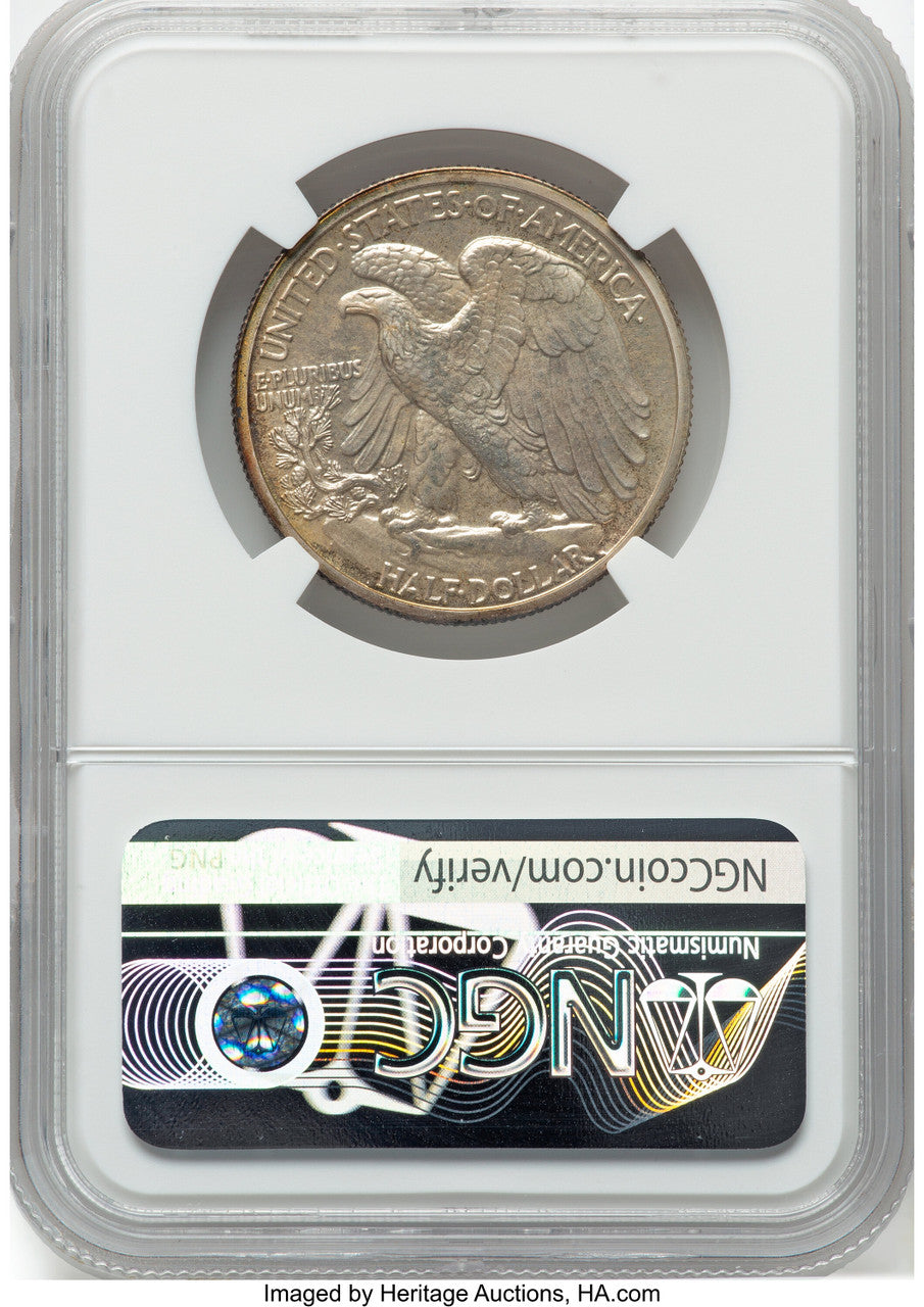 1942 50C CAC Proof Walking Liberty Half Dollar NGC PR67 (777710004)