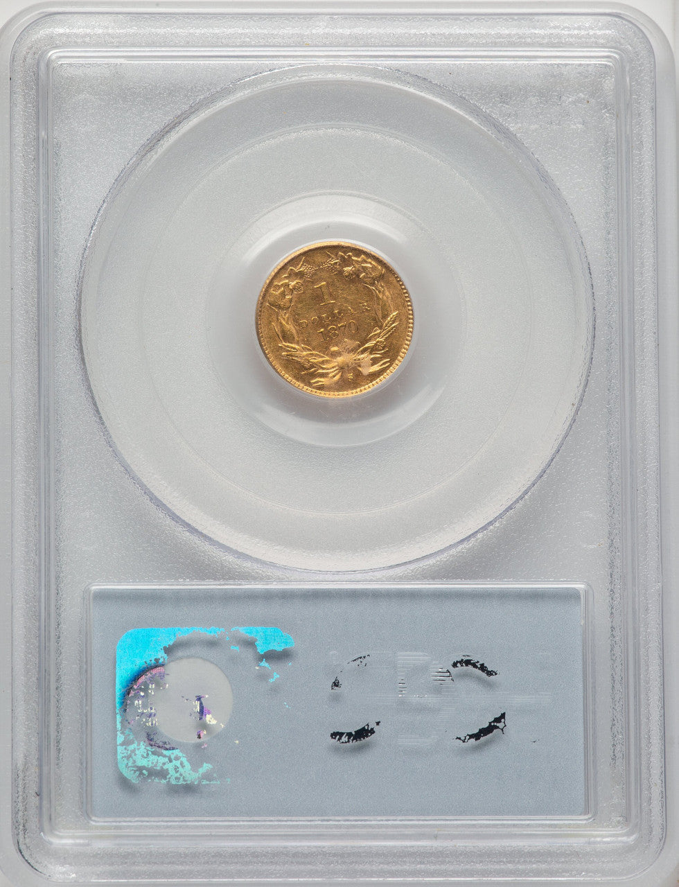 1870-S G$1 Gold Dollar PCGS MS61