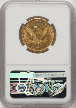 1847 $10 Liberty Eagle NGC MS61