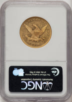 1843 $10 Liberty Eagle NGC AU55 (772603095)