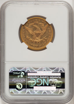 1867 $10 Liberty Eagle NGC AU50 (772603105)
