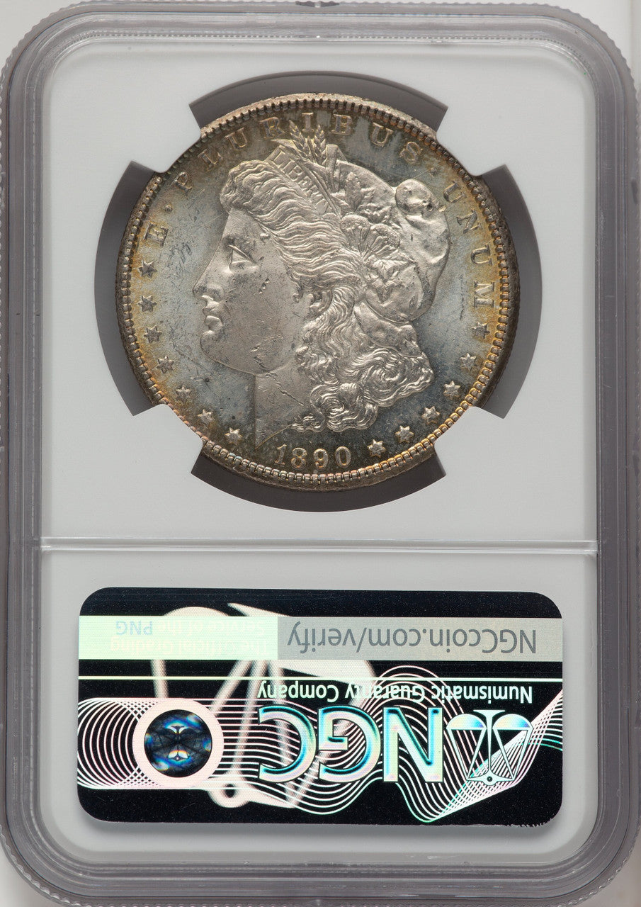 1890-CC Morgan Dollar NGC MS62 (772603035)