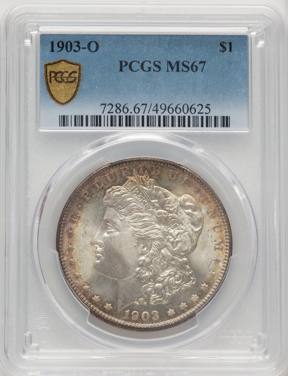 1903-O Morgan Dollar PCGS MS67