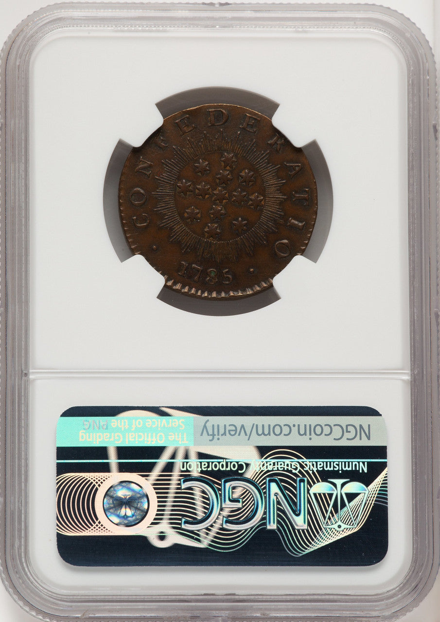 1785  Token Inimica Tyrannis Bolen Copy W-14230 MSBN Colonials NGC MS61
