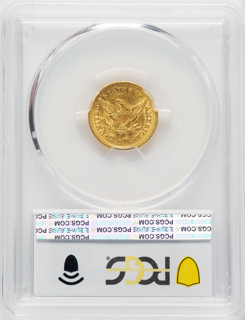 1856 $2.50 Liberty Quarter Eagle PCGS AU55