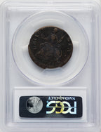 '1747' Machin's Mills Halfpenny BN Colonials PCGS VF25