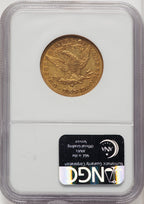 1881-O $10 Liberty Eagle NGC AU50