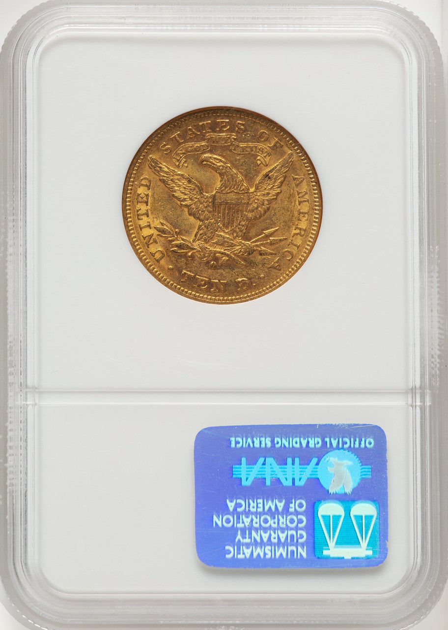 1880-O $10 Liberty Eagle NGC AU55 (772603110)