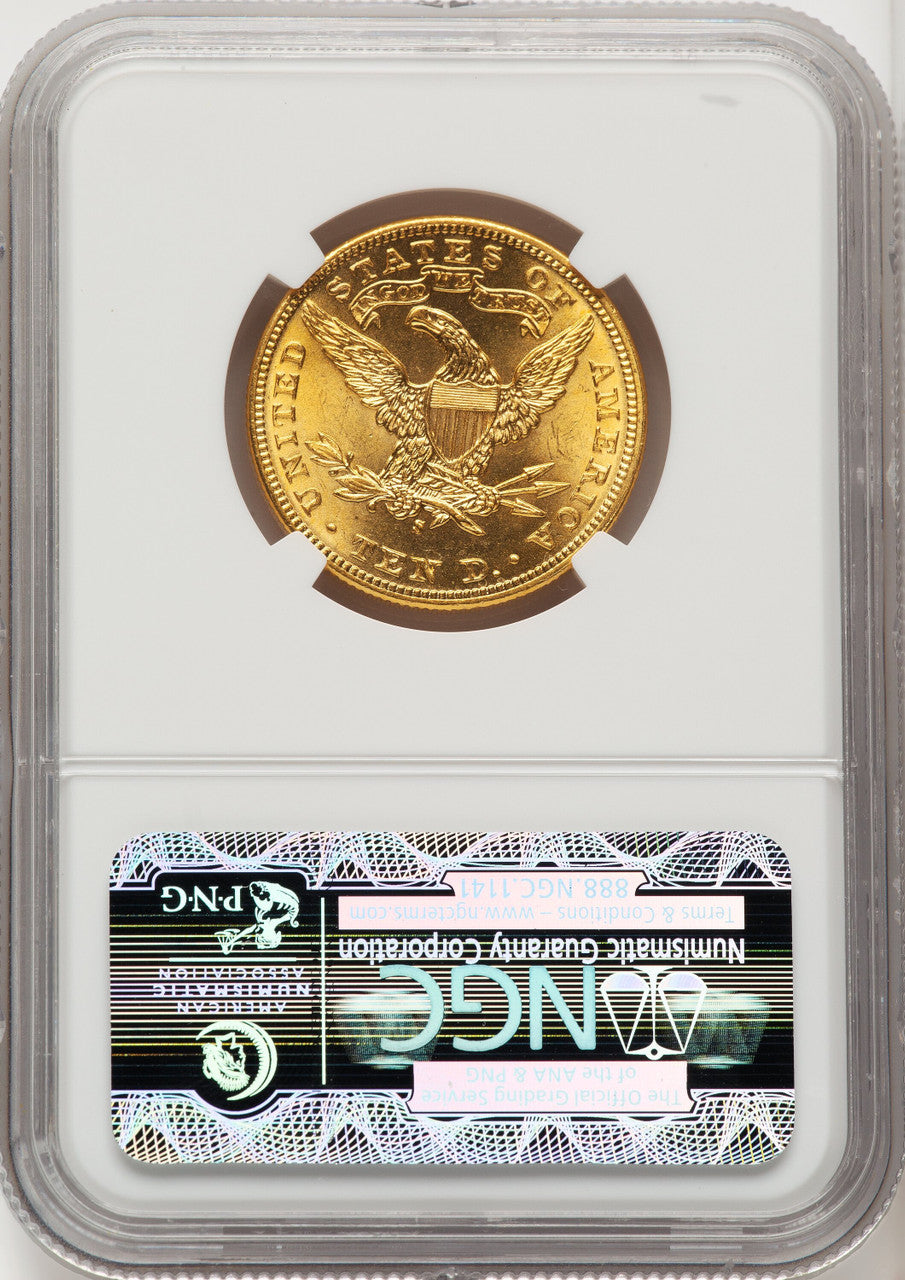 1899-S $10 CAC Liberty Eagle NGC MS64