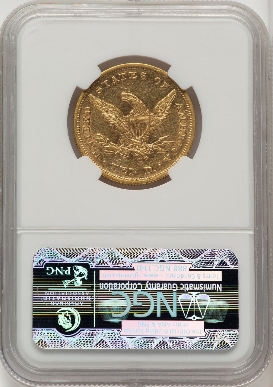 1854-S $10 Liberty Eagle NGC AU55 (772603101)