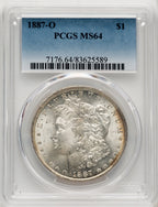 1887-O Morgan Dollar PCGS MS64 (772575032)