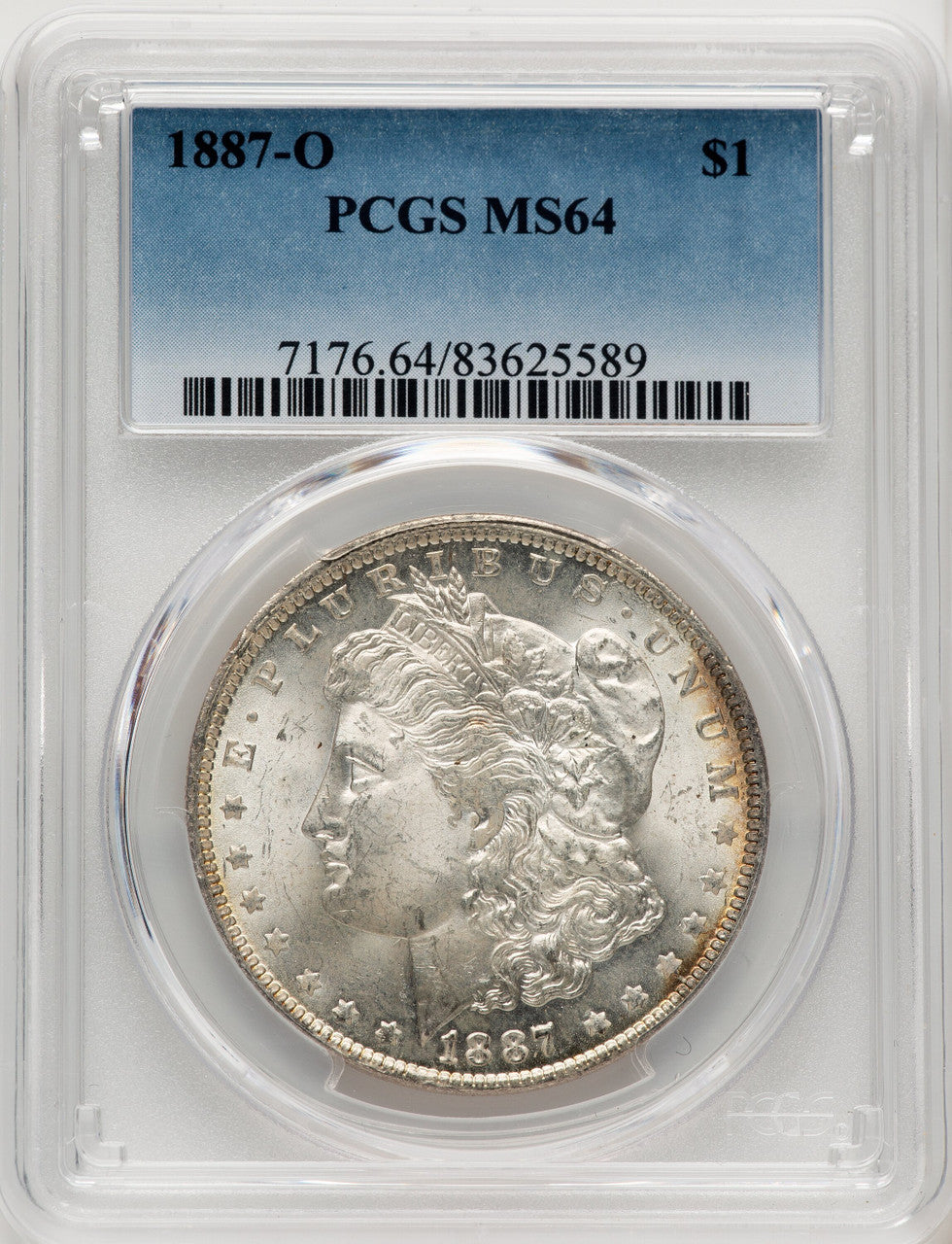 1887-O Morgan Dollar PCGS MS64 (772575032)