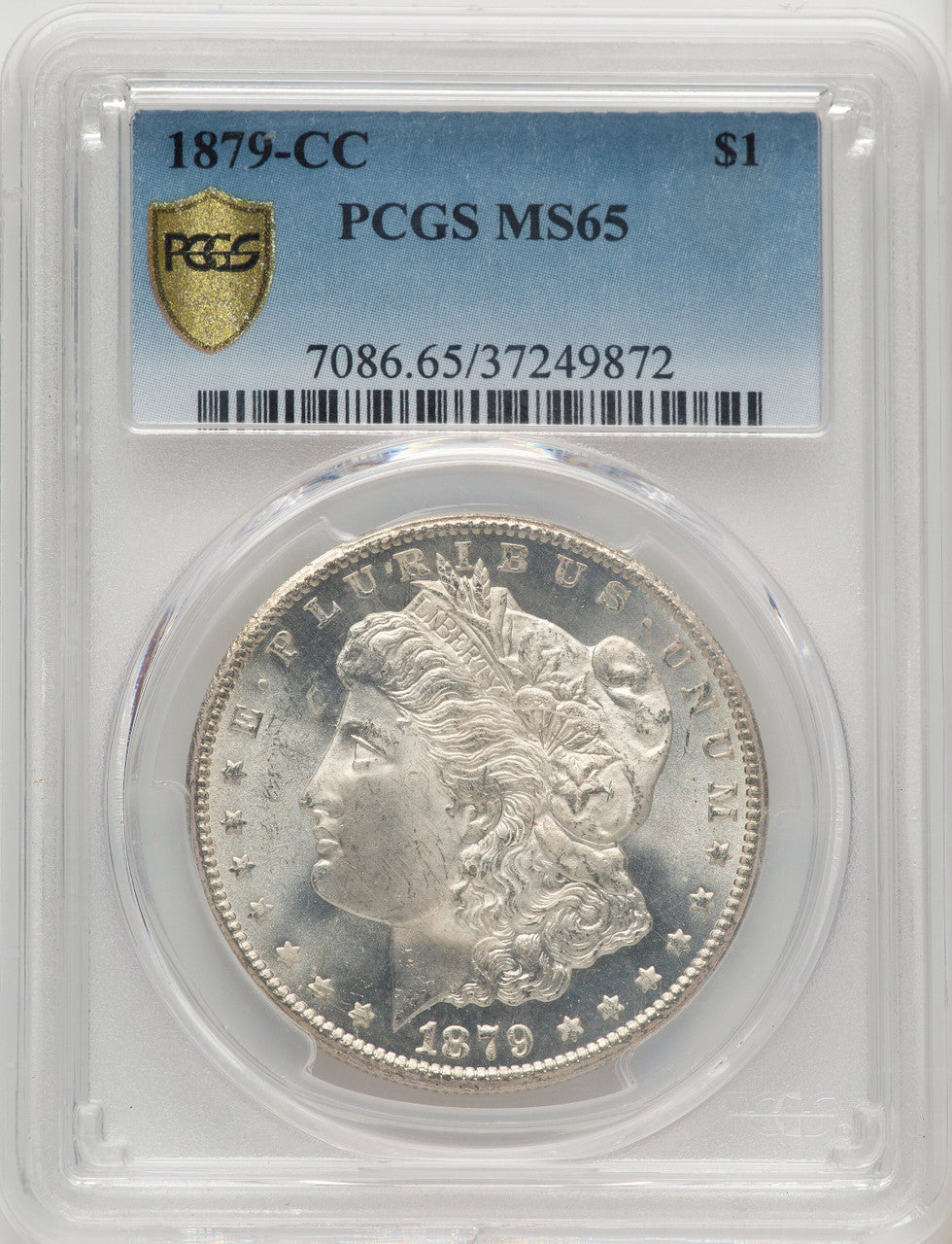 1879-CC Morgan Dollar PCGS MS65