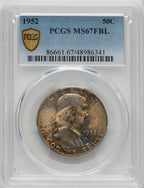 1952 50C FL Franklin Half Dollar PCGS MS67 (520082018)