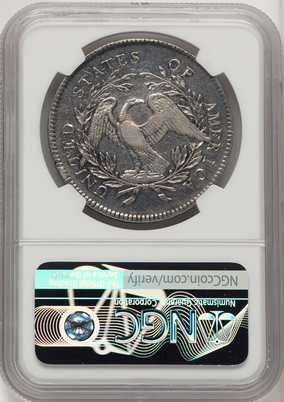 1795 $1 B-7 BB-18 Silver Plug Early Dollar NGC XF45