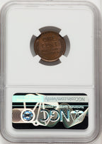 1955 1C Doubled Die Obverse FS-101 BN CAC Brown Label Lincoln Cent NGC MS64+