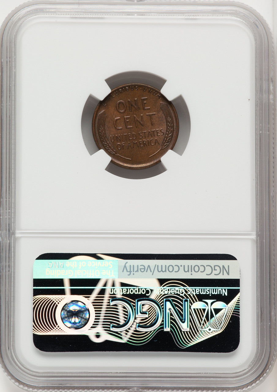1955 1C Doubled Die Obverse FS-101 BN CAC Brown Label Lincoln Cent NGC MS64+