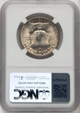 1954-S 50C Franklin Half Dollar NGC MS67 (772631006)
