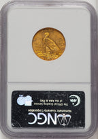 1908 $5 Indian Indian Half Eagle NGC MS64 (772556006)