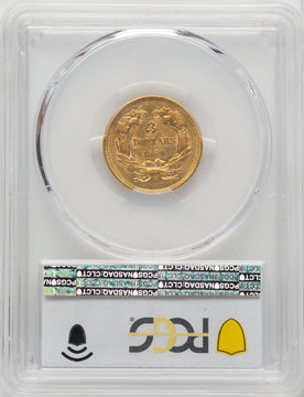 1860-S $3 Three Dollar Gold Pieces PCGS AU58