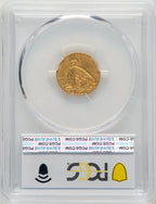 1911 $2.50 Indian Quarter Eagle PCGS MS62 (772830002)