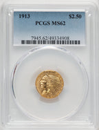 1913 $2.50 Indian Quarter Eagle PCGS MS62 (772830003)