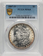 1897-O Morgan Dollar PCGS MS64