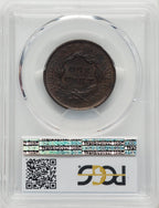 1834 1C Lg8 LgS ML BN Large Cent PCGS MS62