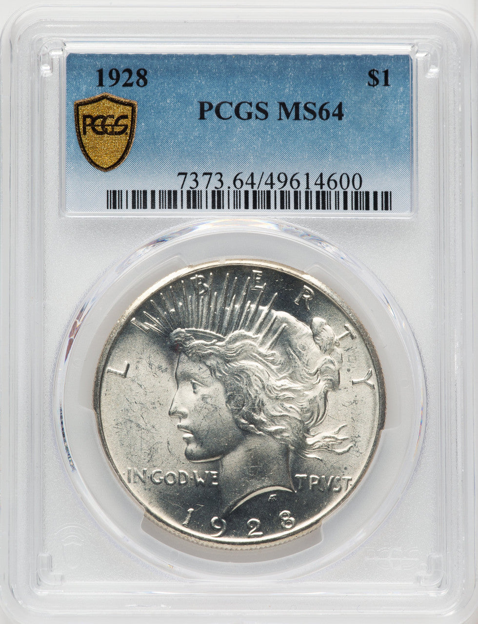 1928 Peace Dollar PCGS MS64
