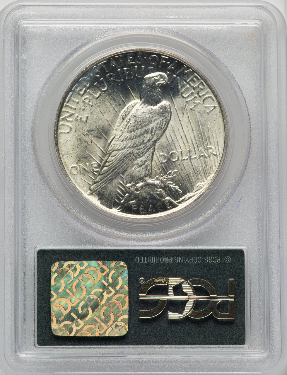 1927-D Peace Dollar PCGS MS63 (772837010)